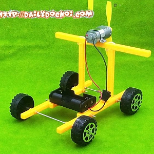 OT171 Ô TÔ CHẠY BẰNG QUẠT GIÓ ...