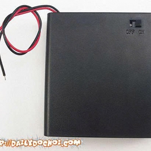 KPAA1.4 Hộp đế 4 pin AA 1.5V ...