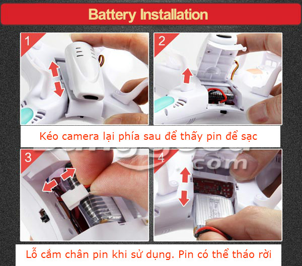 Hướng dẫn chơi Quadcopter
