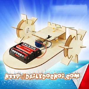 T8 - Thuyền bằng gỗ tự lắp ...