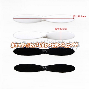 CAQ3 cánh máy bay quabcopter dài 5.85cm