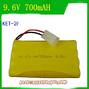 Pin ô tô 9.6V chân trắng KET ...