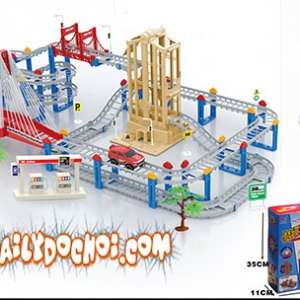 OT81 mô hình oto đường ray lắp ráp cỡ lớn