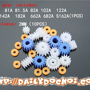 BBR10 BỘ BÁNH RĂNG NHỰA ĐƯỜNG KÍNH ...