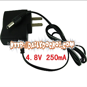 Sạc 4.8V chân cắm tròn đầu 5.5mm