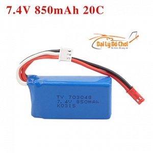 PMTP17 Pin 7,4V 850mah chân cắm JST