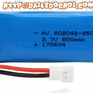  P2D pin 3.7V 500mah giành cho máy bay quabcopter cỡ ...