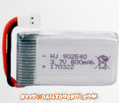 P2B Pin 3.7V 800mah dung lượng cao ...