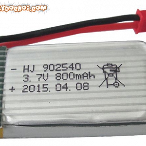 P34 pin 3.7V 800mah chân đỏ JST