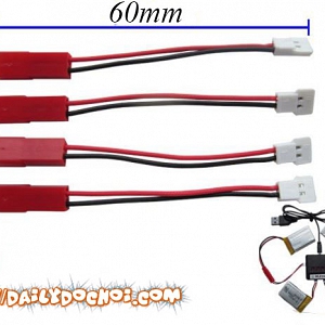 JACKCN1 jack nối giữ JST và XH