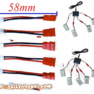 JACKCN2 jack nối chân đỏ X5HW với ...