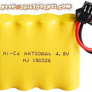 POT2 PIN Ô TÔ 4.8V 700MAH CHO ...