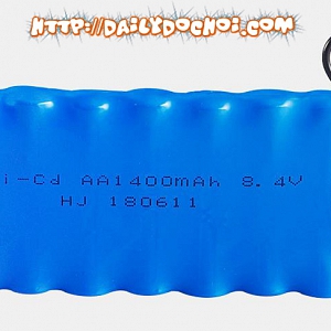  POT12A PIN Ô TÔ 8.4V 1400MAH DUNG LƯỢNG CAO 