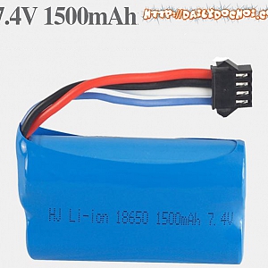 P48A PIN 7.4V 1500MAH CHÂN KET4SM