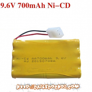  POT8 PIN 9.6V 700MAH KET 2P CHO Ô TÔ XE ...