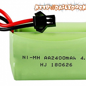  POT7D PIN Ô TÔ 4.8V 2400MAH XẾP VUÔNG DUNG LƯỢNG ...