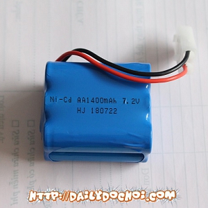 POT4D PIN Ô TÔ 7.2V 1400MAH XẾP ...