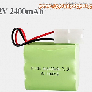 POT4E PIN Ô TÔ 7.2V 2400MAH XẾP ...