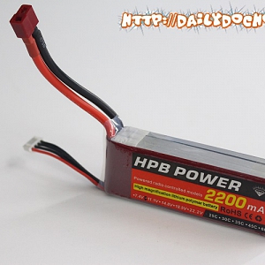  PB1 PIN 11.1V 2200MAH JACK T MÁY BAY CỠ LỚN