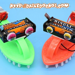 K31 TỰ CHẾ TẠO ROBOT QUÉT NHÀ DIY CHO TRẺ ...
