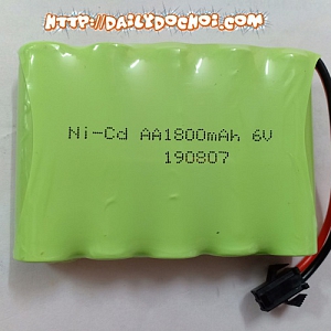 POT5A PIN Ô TÔ 6V 1800MAH DUNG ...