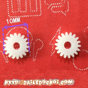 BR183A BÁNH RĂNG 18 RĂNG TRỤC 3MM