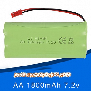  POT4F PIN  Ô TÔ 7.2V 1800MAH DẢI HÌNH CHỮ ...