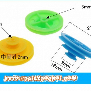 BRRR13 BÁNH RĂNG RÒNG RỌC 3 LỚP