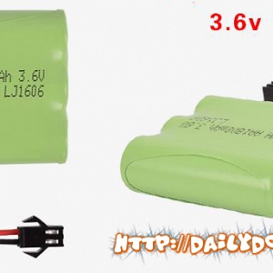  POT6B PIN Ô TÔ 3.6V 1800MAH CHÂN SM  