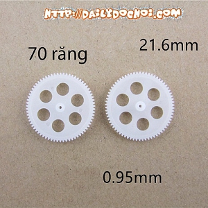 BR44 M0.3 BỘ BÁNH RĂNG BẰNG NHỰA ...