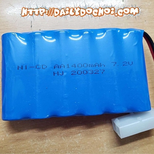  POT4G PIN Ô TÔ 7.2V 1400MAH CHÂN ...