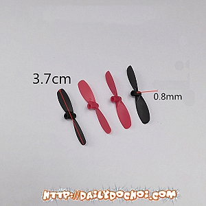 CAQ5 CÁNH QUẠT 3.7CM LỖ TRỤC 0.8MM