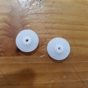 BRRR9A BÁNH RĂNG RÒNG RỌC NHỰA ĐƯỜNG KÍNH 14.7MM KÈM ...