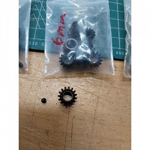 BRC4C.6 Bánh răng côn kim loại 15 răng lỗ 6mm ...
