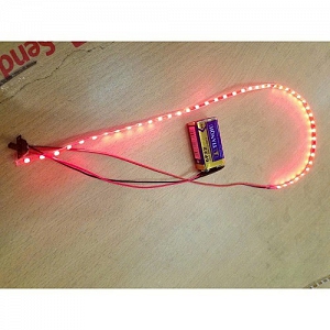 CBLEDDO BỘ ĐÈN LED MÀU ĐỎ DÀI 69CM GẮN SẴN ...